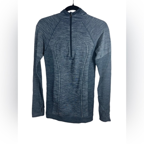 Lululemon Swiftly Wool 1/2 Zip Hoodie - Picture 5 of 8